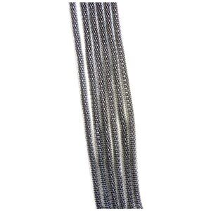 Inox Women's Stainless Steel Multi-Rope Chain Bracelet